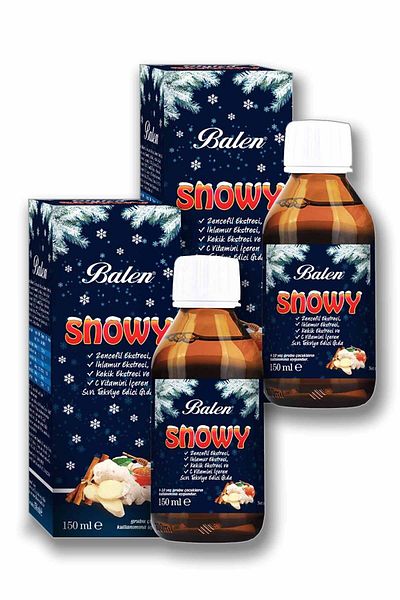 Balen Snowy Ginger - 150 Ml Linden Extract Syrup