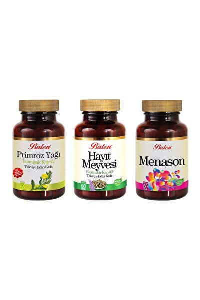 Balen Çuha Çiçeği Yağı Hayıt Meyvesi Ekstraktı Menason