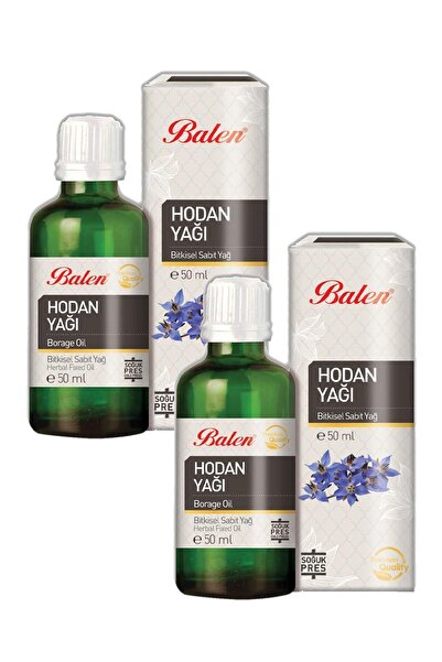 Balen Borage Oil - 50 ml 2 Pieces Cold Press