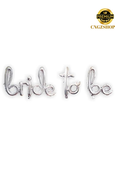 CNGZSHOP Bride To Be Bekarlığa Veda Partisi 16 inç 36 Cm Folyo Balon Seti,