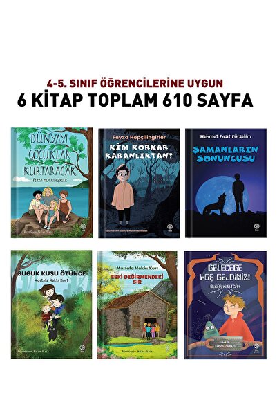 Sia Kitap 4-5. Sınıf Için Okuma Kitapları 6 Kitap 610 Sayfa