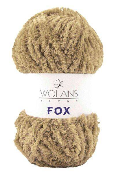 Fox Kürk Örgü Ipi Deve Tüyü 11029