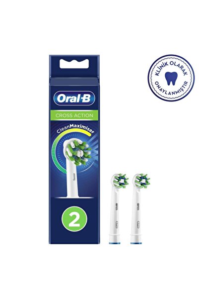 Oral-B Diş Fırçası Yedek Başlığı Clean Maximiser Cross Action 2 Li