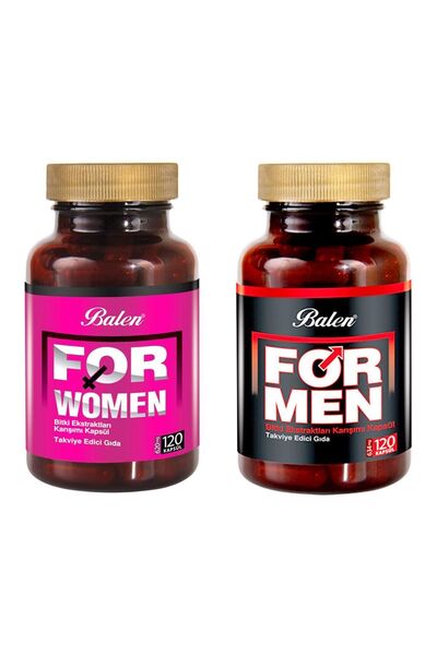 Balen For Women 1 Adet Balen For Men 1 Adet