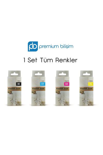 Canon GI-41 4 RENK MUADİL MÜREKKEP SETİ - GM1420/1460/2420/2460/3420/3460