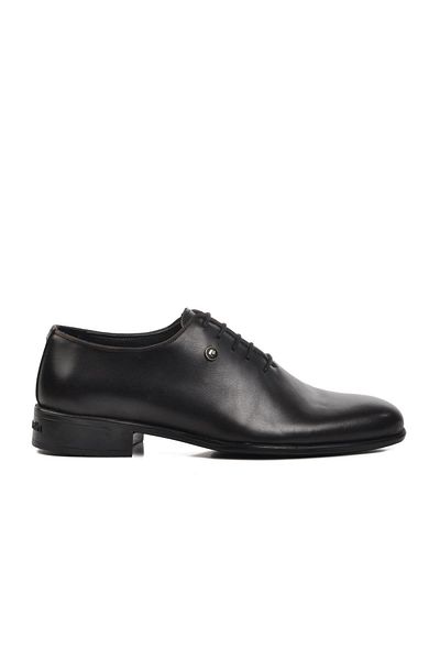 Pierre Cardin 70259 Модел мъжки черни класически обувки от естествена кожа