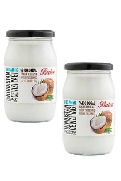 Balen Organic Coconut Oil (COLD PRESS) 300 gr X 2 Pieces