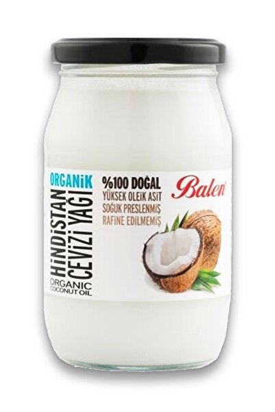 Balen Organik Hindistan Cevizi Yağı (SOĞUK PRES) 300 gr X 2 Adet
