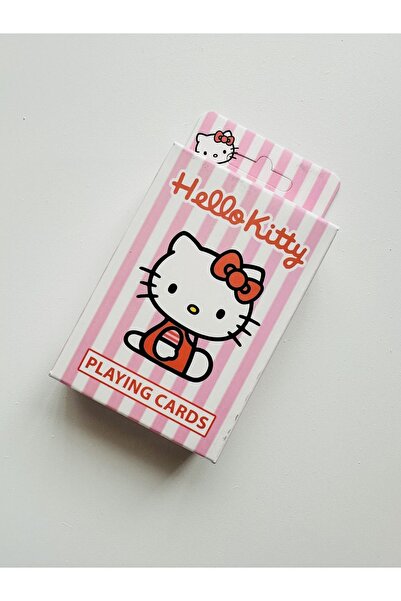 Hello Kitty İskambil Poker Kartı