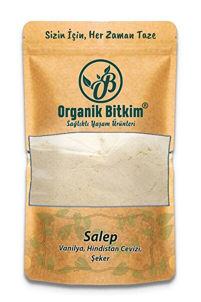 OB Organik Bitkim Salep (VANİLYA, HİNDİSTAN CEVİZİ,ŞEKER) 1000 gr