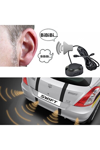 GUARD Park Sensörü Ses İkazlı Beyaz