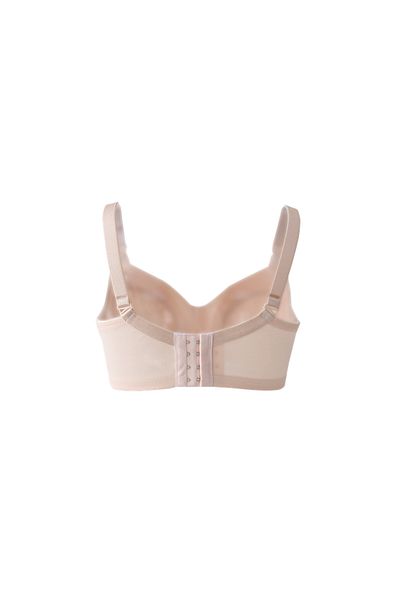 OKUS - Comfy Cotton Maternity & Nursing Bra - Beige - X Large