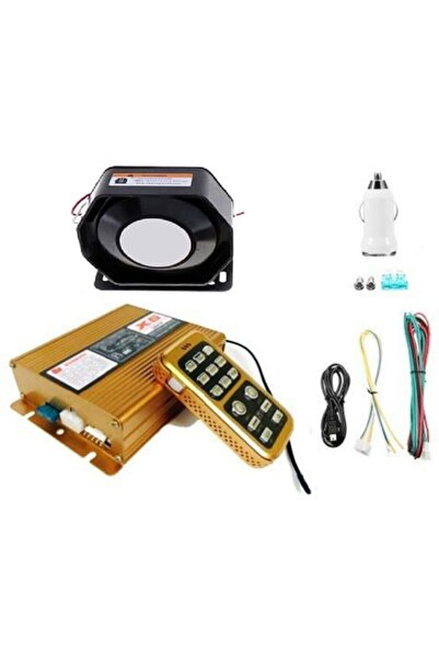 NKT GROUP Profesyonel Siren 200 W Uzaktan Kumandalı Megafonlu Konuşmalı