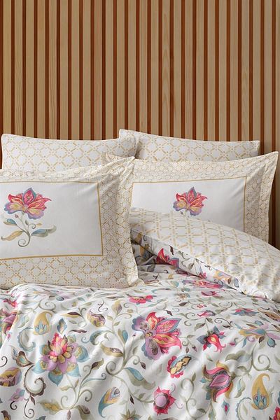 Soley Leticia Single Duvet Cover Set - 100% Cotton