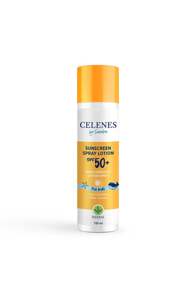Celenes Herbal Çocuk Güneş Koruyucu Losyon Sprey 50+ SPF 150 ml