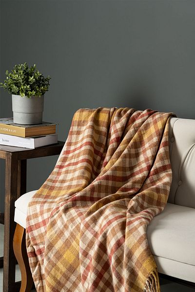 Soley καρό |   Ακρυλικό κάλυμμα τηλεόρασης Scotch 130 x 170 cm