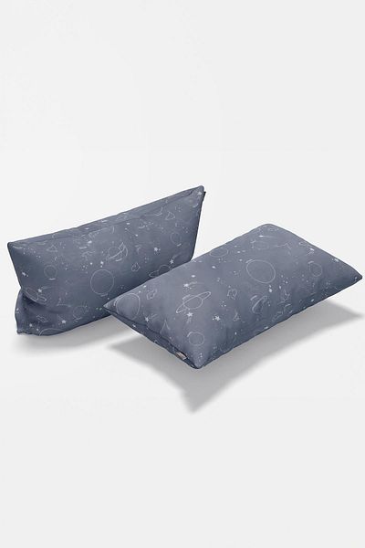 Soley Galaxy Set of 2 100% Cotton Pillow Case