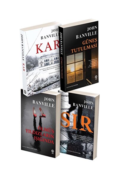 Sia Kitap John Banville 4 Kitaplı Roman Seti (1080 Sayfa)