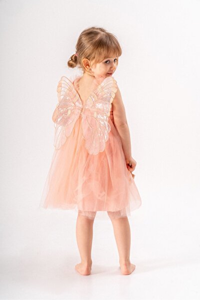 Baby Animals Kız Bebek Kız Çocuk Doğum Günü Parti Düğün Yazlık Elbise Tüllü T...