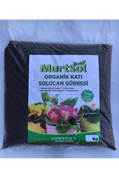 GÜBRE %100 Organik Katı Solucan Gübresi 5 kg kokusuz