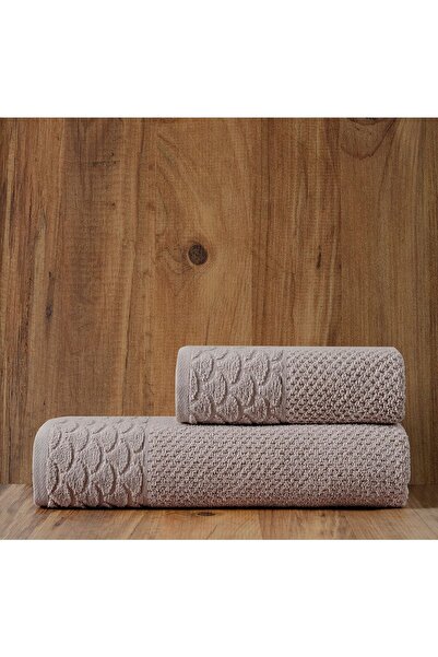 Soley Alana Extra Soft Cotton - Set of 2 Rice Knitted Towels