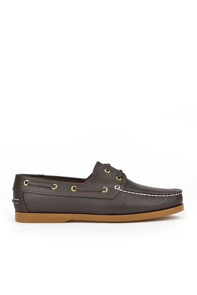 Ziya Men's Genuine Leather Casual Shoes -141423Z33 Coffee