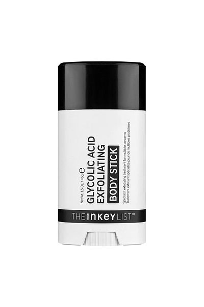 THE INKEY LIST 45 ml Glycolic Acid Exfoliating Body Stick - Body Stick with Peeling Effect