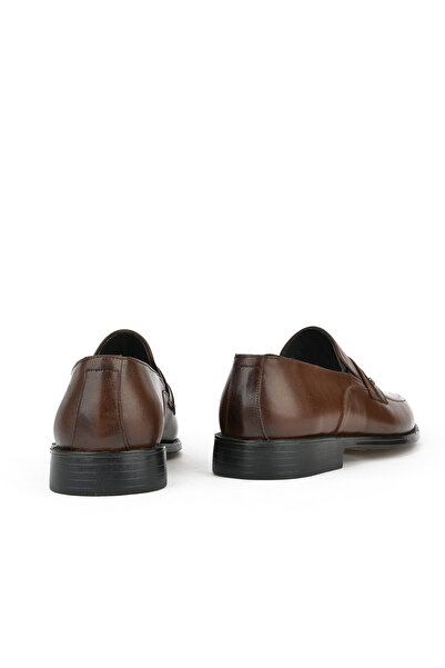 Ziya Genuine Leather Men's Classic Shoes - 14148z087 Brown