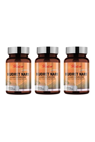 Balen Kudret Narı-sarı Kantaron Yağı Soft Kapsül 100 Kap X 3 Adet