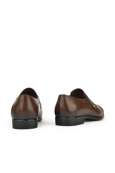 Ziya , Ανδρικά παπούτσια από γνήσιο δέρμα μικρού μεγέθους 141745z4166 Καφέ