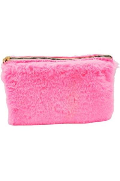 Bluoksweet Flexible School Crawler - Colorful Soft Plush Pencil Case and Children's Cosmetic Makeup Bag