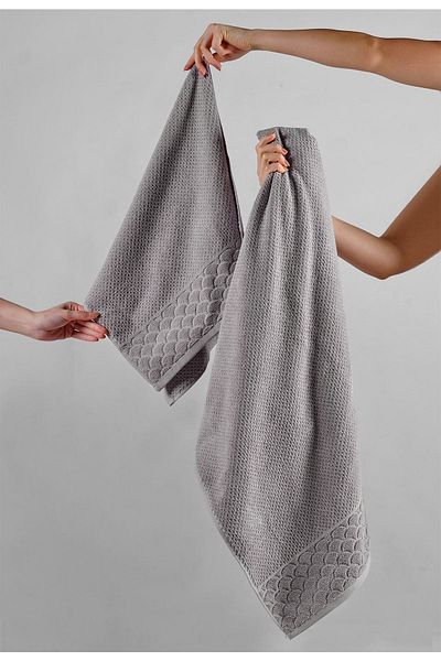 Soley Alana Extra Soft Cotton - Sada 3 rýžových pletených ručníků