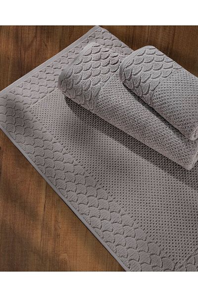 Soley Alana Extra Soft Cotton - Sada 3 rýžových pletených ručníků