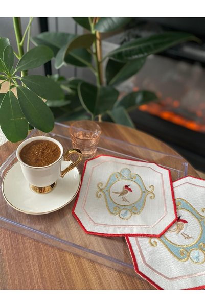 Soft Colours 2 Pieces Pip Studio Decorative Cocktail Presentation Napkin Coffee Side Home Gift