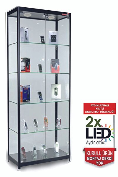 Cam Dolap Camlı Vitrin - Camlı Dolap - Camlı Koleksiyon Vitrini - Teşhir Vitr...