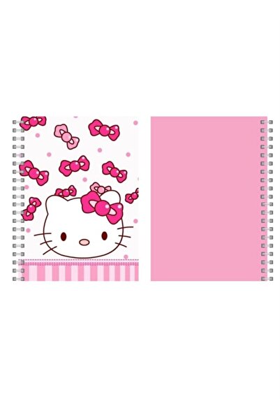 Panda Defter - Hello Kitty A5 Boy Spiralli Defter