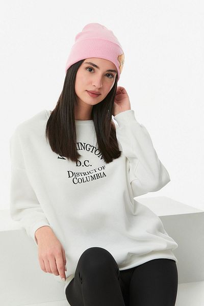 Fulla Moda Teddy Bear Knitted Beret