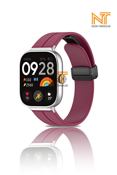 Nezih Case ساعة شاومي ريدمي 4 / 5 / 6 / باند 8 برو / حزام سيليكون عالي الجودة...