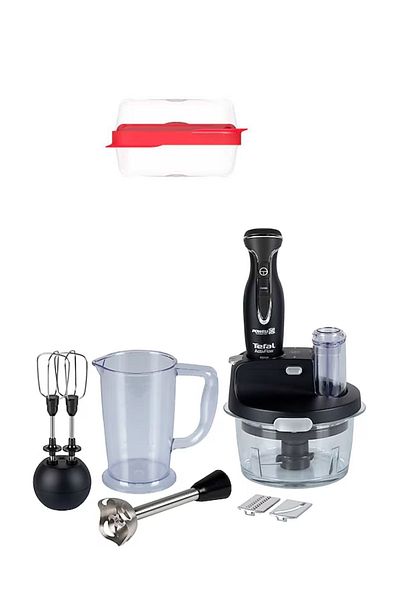 TEFAL Powelix Activflow Expert 1500 W - Black Blender with Storage Container