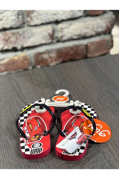 Gigi Boy's Flip Flops Cars Slippers