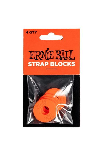 Ernie Ball P05620 4 Pack Strap Blocks - Sthb Org