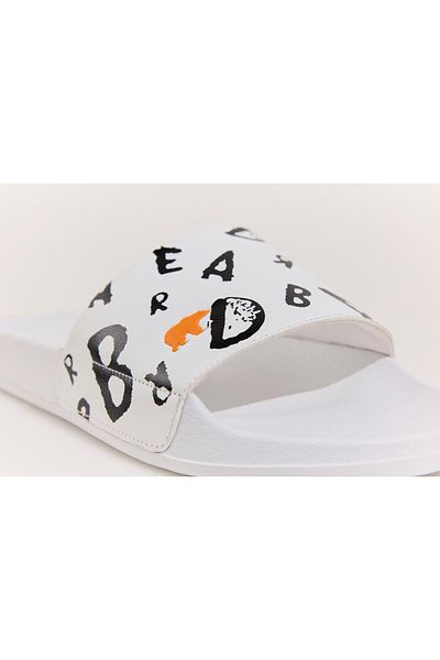 Bad Bear White Bling Men's Slippers