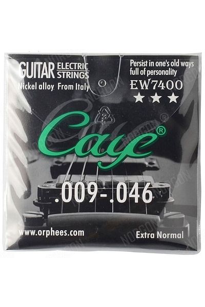 Orphee Ew7400 Electric Guitar String 009-046 Nickel Alloy From Italy