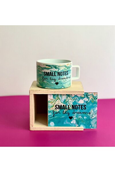 Gift Moda Small Notes Design Boxed Mug