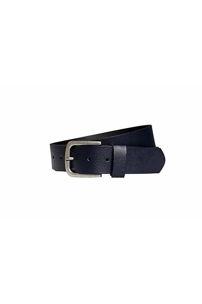 Bad Bear Point Belt Navy Blue Leather Men's Belt