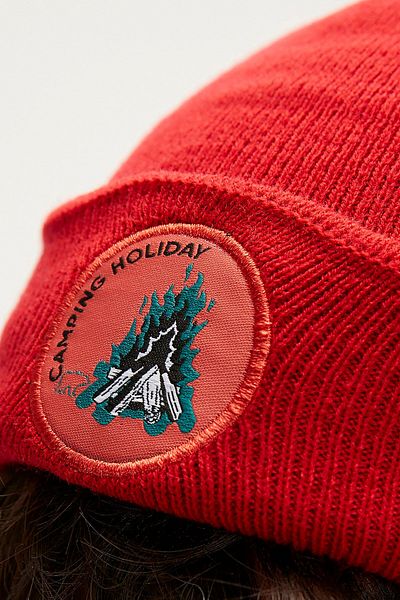 Bad Bear Bonfire Crimson Red Red Beret