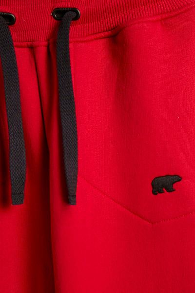 Bad Bear Less Plain Sweatpants Kids Crimson-Red Red Kids Sweatpants