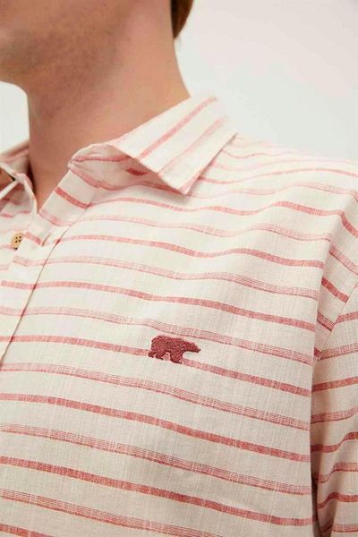 Bad Bear Marshall Shirt Crimson Red Red Men's Shirt