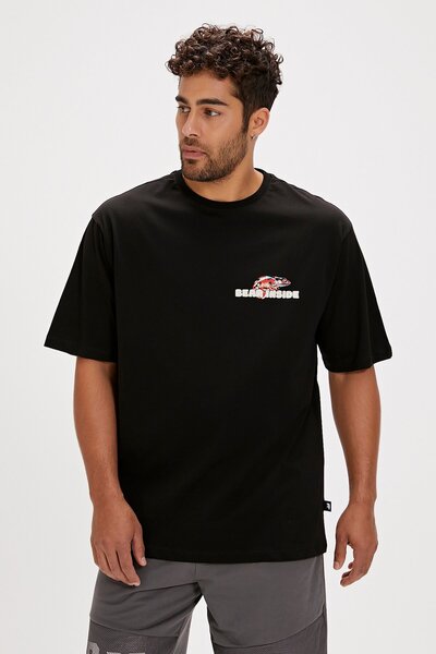 Bad Bear CHAMELON T-SHIRT OS BLACK Men's T-shirt