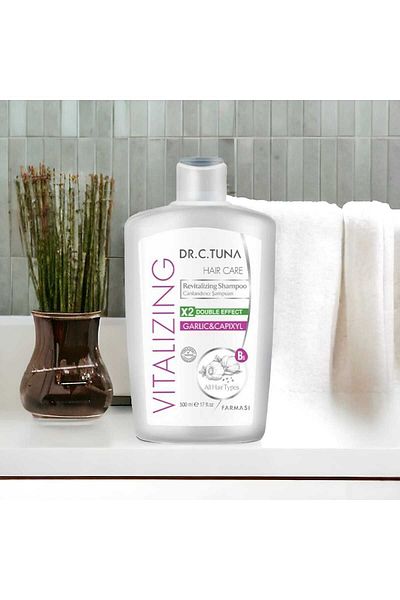 Farmasi Dr. C. Tuna - 500 ML Garlic Hair Care Shampoo